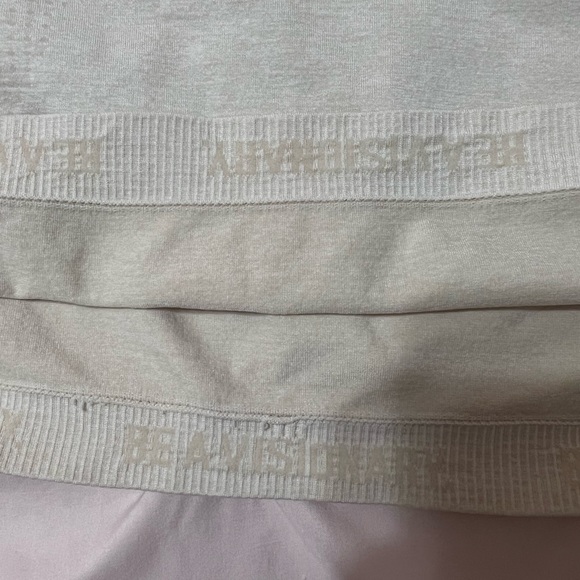 Gymshark Vital Seamless Vest, Sand/Tan Color, Size Large - Picture 5 of 10